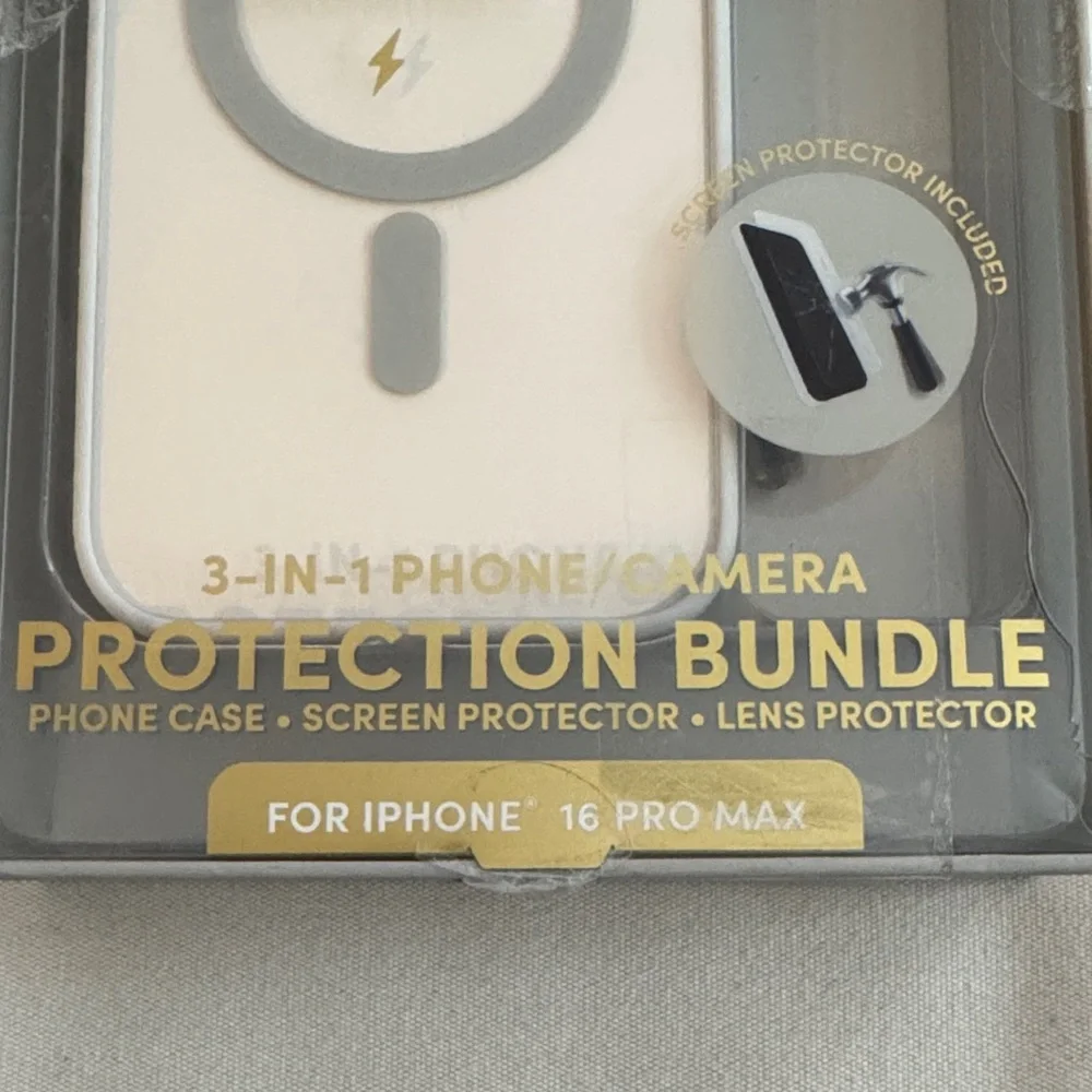 NIB 🤍   Protection Bundle for Apple iPhone 16 Pro Max 🤍